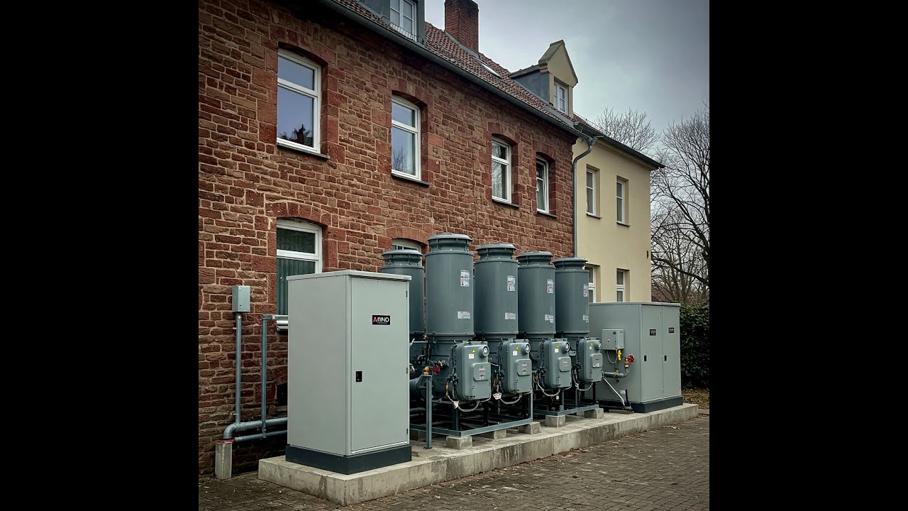 Teil 1. 3er Wärmepumpenkaskade von Lambda im ungedämmten Mehrfamilien Altbau. Projektbeschreibung