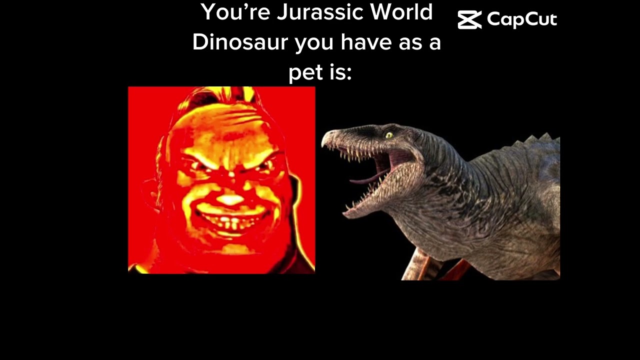 Mr Incredible becoming Cannny:You’re Jurassic World Dinosaur as a pet