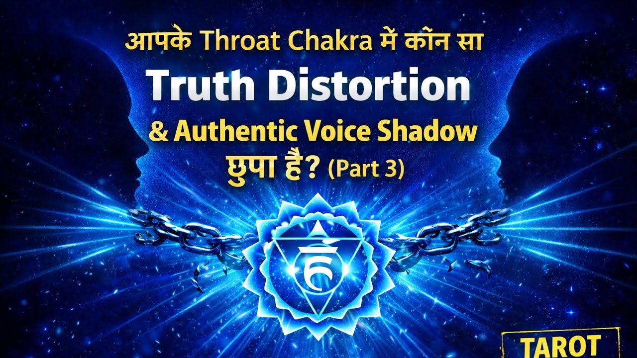 आपके Throat Chakra में कौन सा Truth Distortion & Voice Shadow छुपा है?(Part 3)#tarot #shadow #voice 