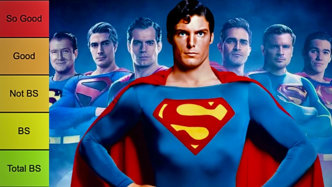 Ranking Every Live Action Superman (TIER LIST)