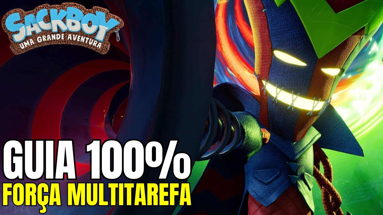 SACKBOY: UMA GRANDE AVENTURA | Todos os colecionáveis | Força-Multitarefa | Centro do artemundo