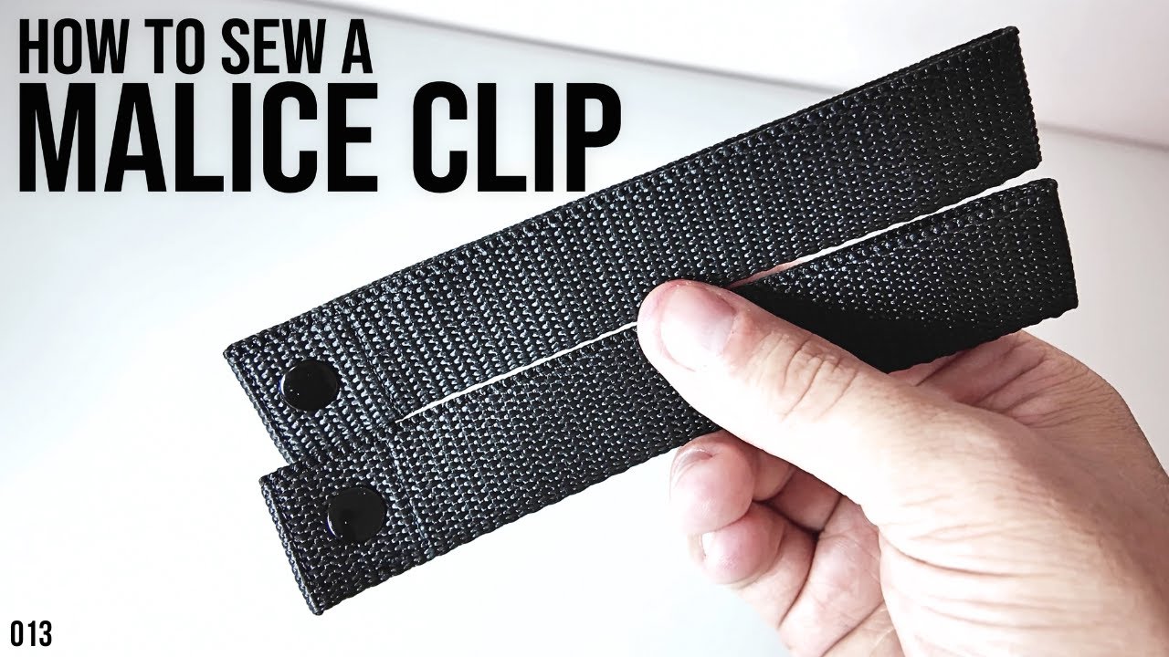 How To Sew A Malice Clip