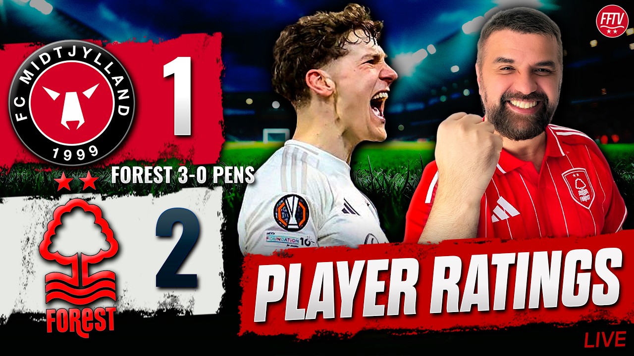 Europa Dream Alive! Midtjylland 1-2 Nottingham Forest (0-3 rzuty karne) | Reakcje na mecz i oceny zawodnik&oacute;w
