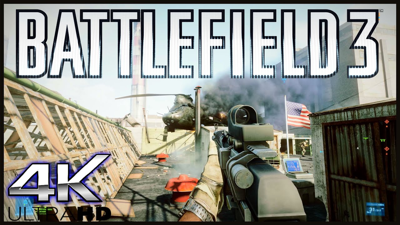 Battlefield 3 Multiplayer 2020 Scrapmetal Conquest Domination Gameplay 4K