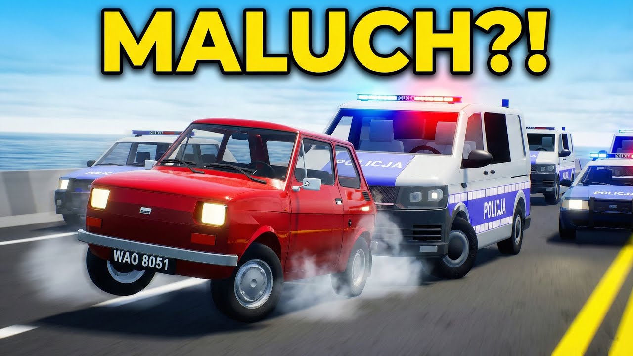 🧨 POLICJA vs ZŁODZIEJ w MALUCHU! 🚓🚗 Powrót Brick Rigs w LEGENDARNYM SKŁADZIE