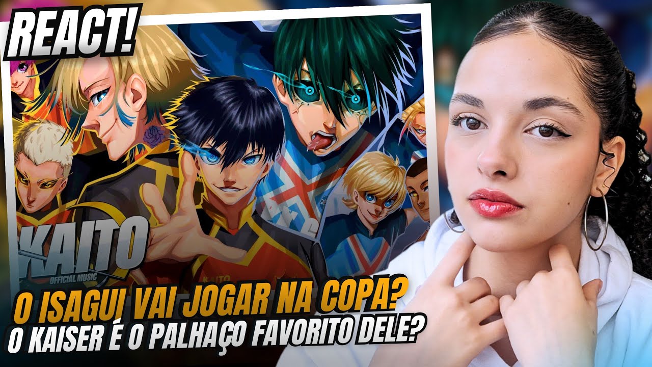 REACT Bastard x PXG | Novo Herói (Blue Lock) | Kaito