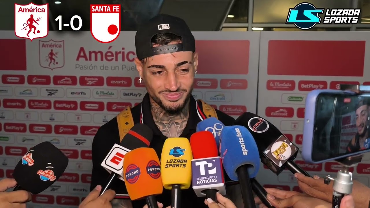 🔴 ZONA MIXTA 🎤 De América de Cali, luego de vencer a Independiente Santa Fe 💥
