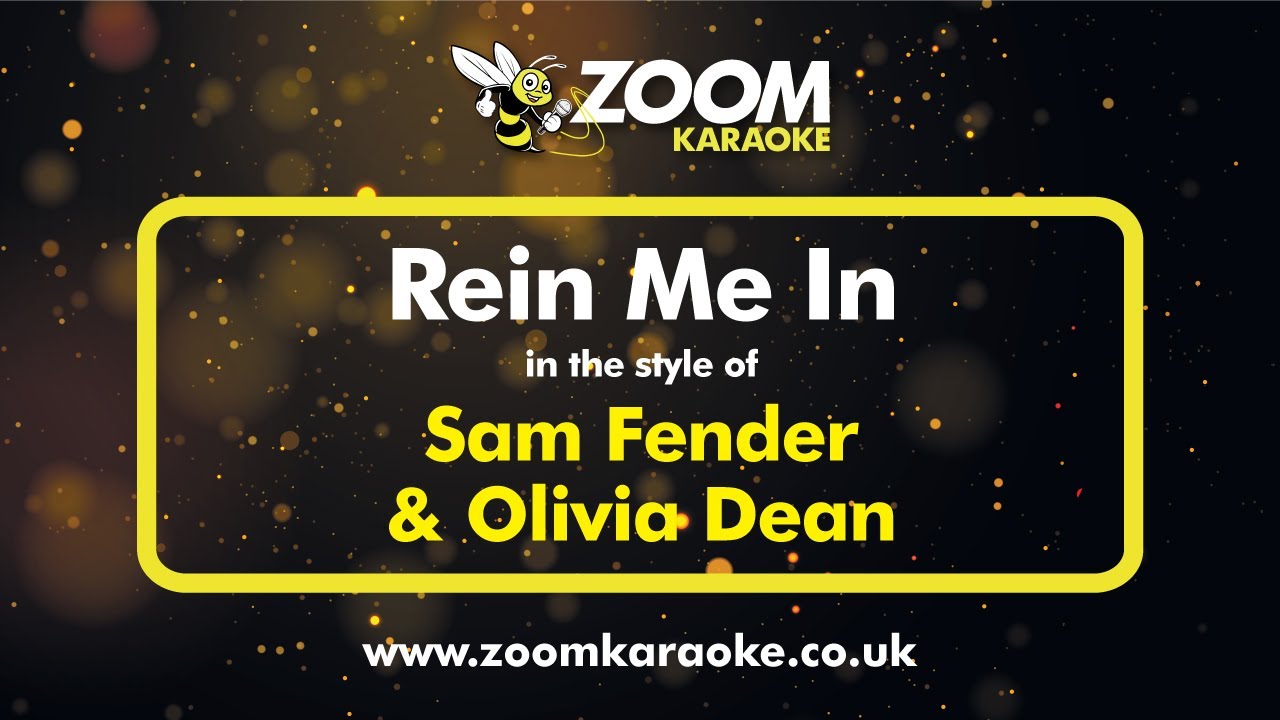 Sam Fender & Olivia Dean - Rein Me In (Karaoke Version) with Lyrics On Screen