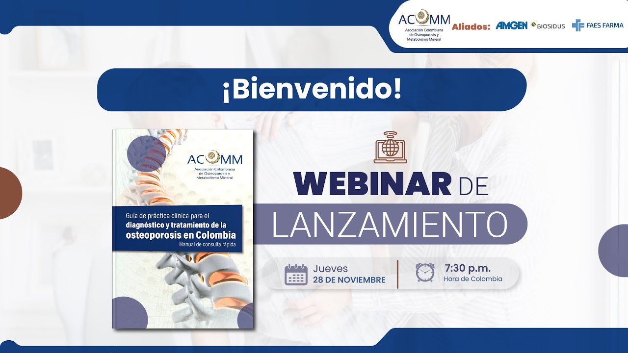 Guía de práctica clínica para el diagnóstico y tratamiento de la osteoporosis en Colombia | ACOMM