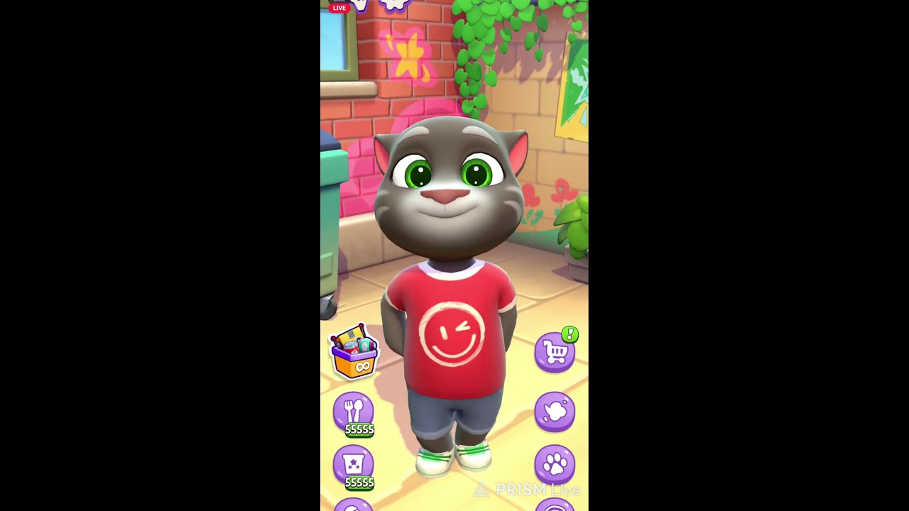 talking tom game #live #part 2