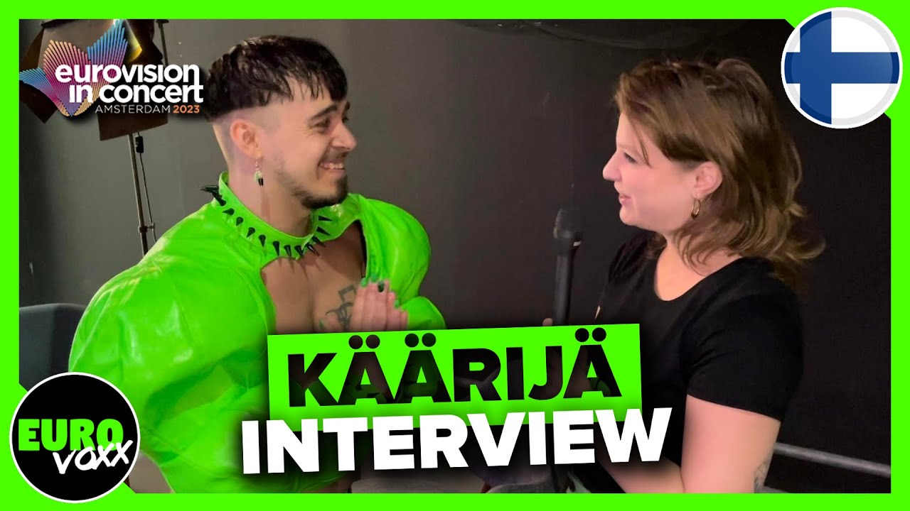 KÄÄRIJÄ - CHA CHA CHA (INTERVEW) // Eurovision in Concert 2023 // Finland Eurovision 2023