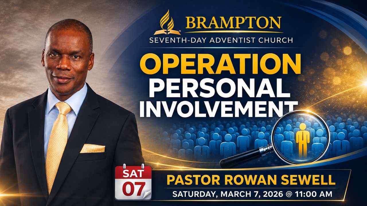 “Operation Personal Involvement“ | Pastor Rowan Sewell | Mar 7, 2026