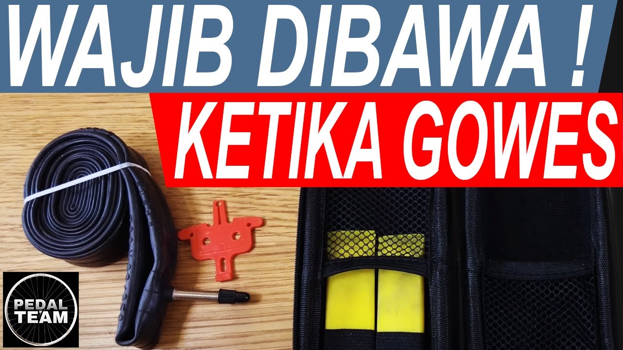 Tool kit WAJIB DIBAWA GOWES !! | Tips Sepeda