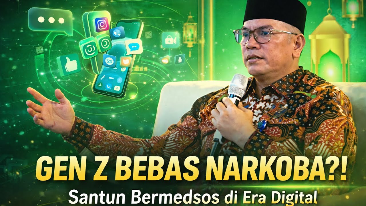 LIVE (RELAY) - Gen Z Bebas Narkoba dan Santun Bermedsos - Toton Rasyid, SH. MH.