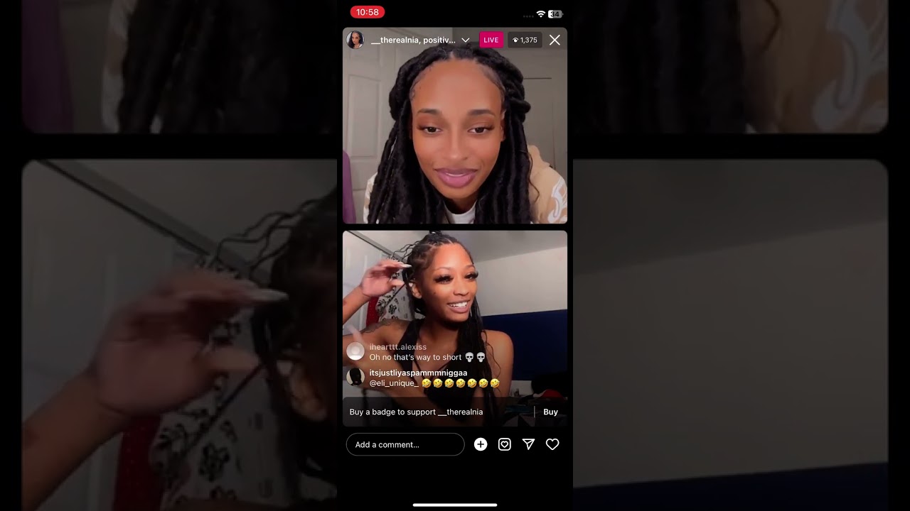 Nia goes live and Ida joins her