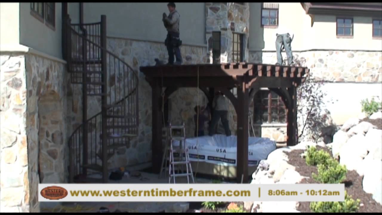 Pergola - DIY Part 1 of 12 | Time Lapse Installation - How to Install a Pergola