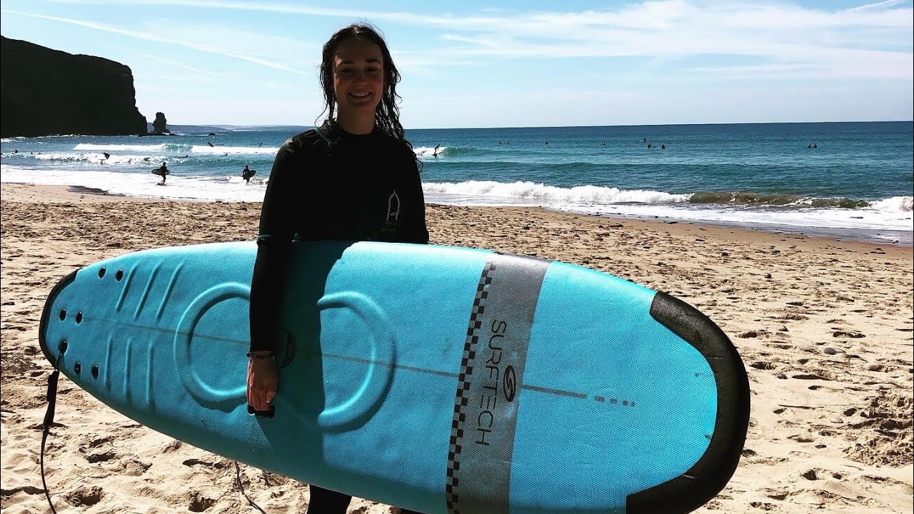 SURFING IN PORTUGAL 🏄‍♀️ ☀️ 🌊 || surfinn Algarve || Surfblend