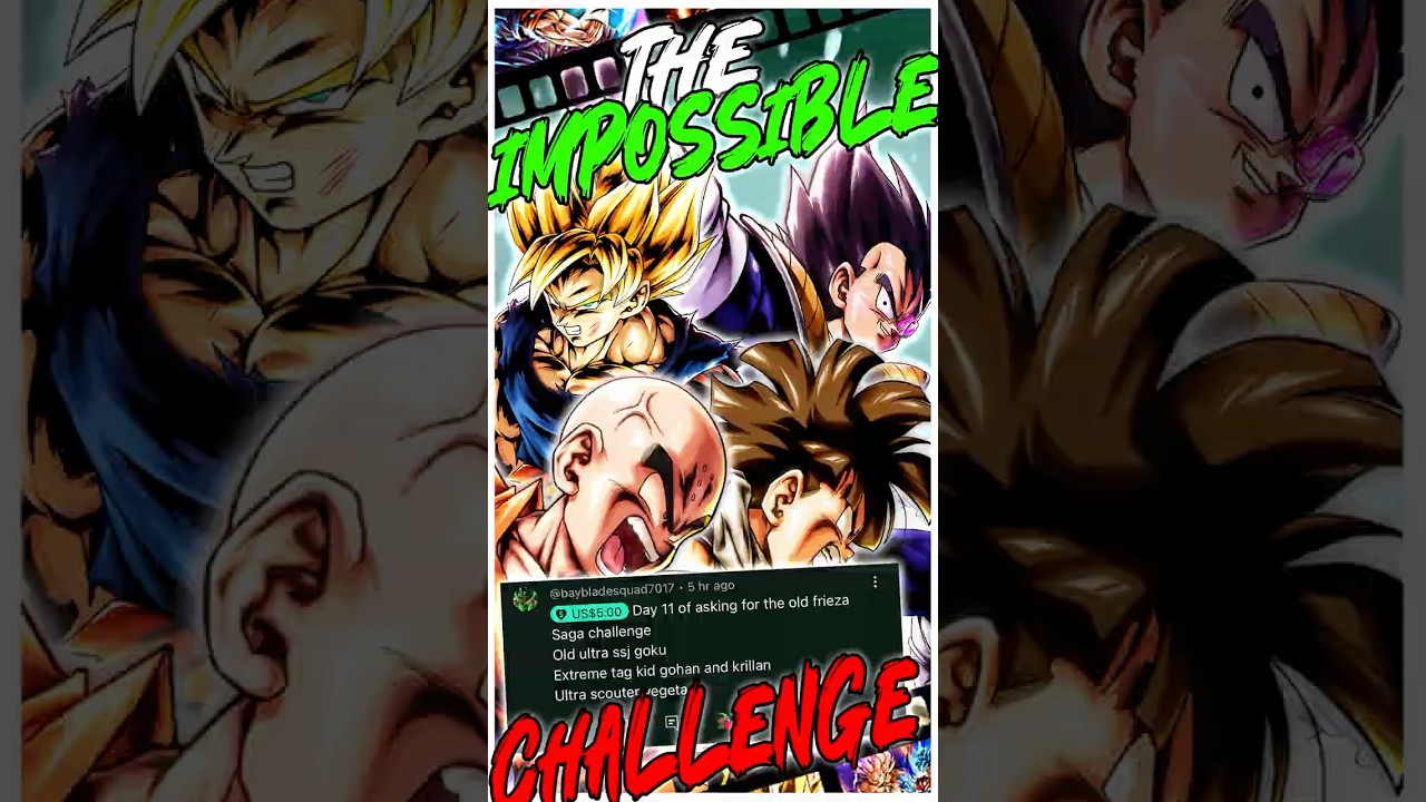 The IMPOSSIBLE TEAM Challenge?! Using ULTRA Goku in Dragon Ball Legends