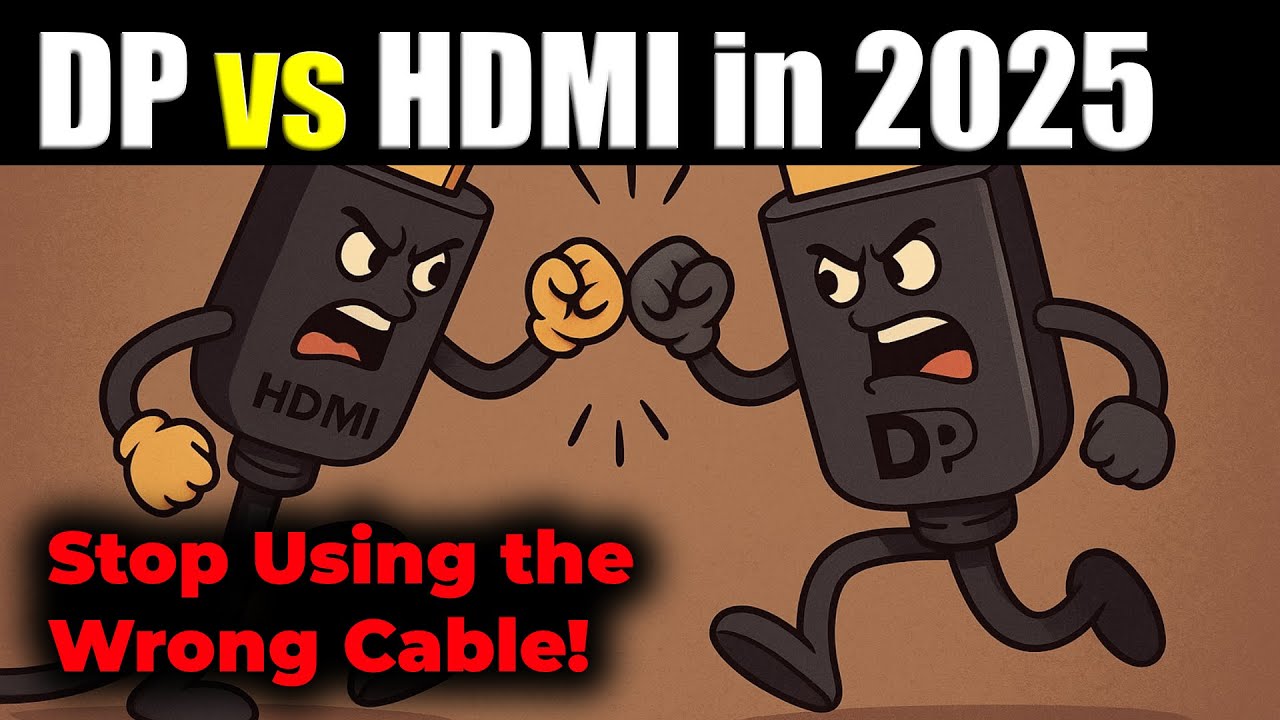 DisplayPort vs HDMI: Which One Should You Use in 2025?