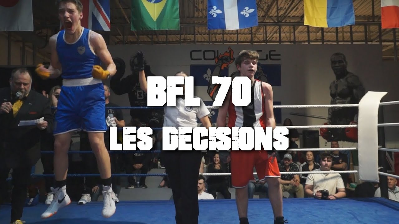 BFL 70 Les d&eacute;cisions