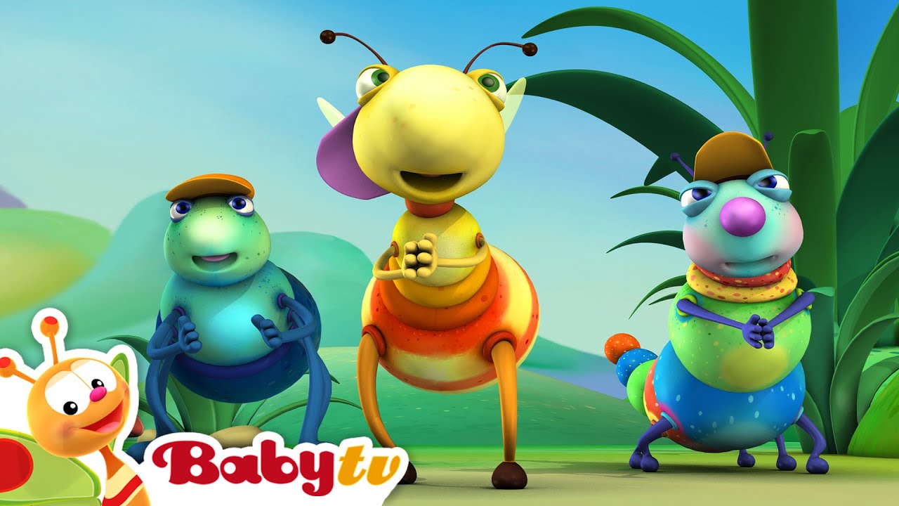 Hoppin op de hiphopbeat met Bugs Band 🐞 | Muziek voor peuters 🎵| Kinderliedjes en -rijmpjes@BabyTVNL