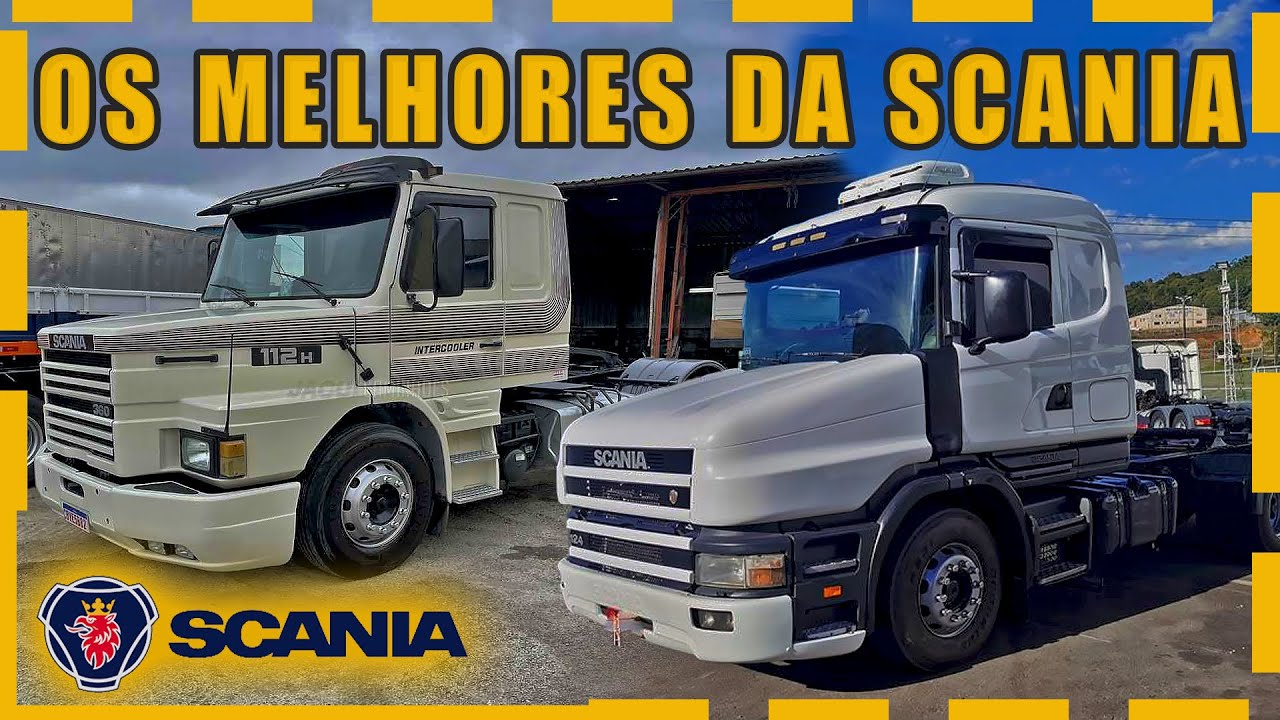 5 MELHORES CAMINHÕES DA SCANIA NO BRASIL