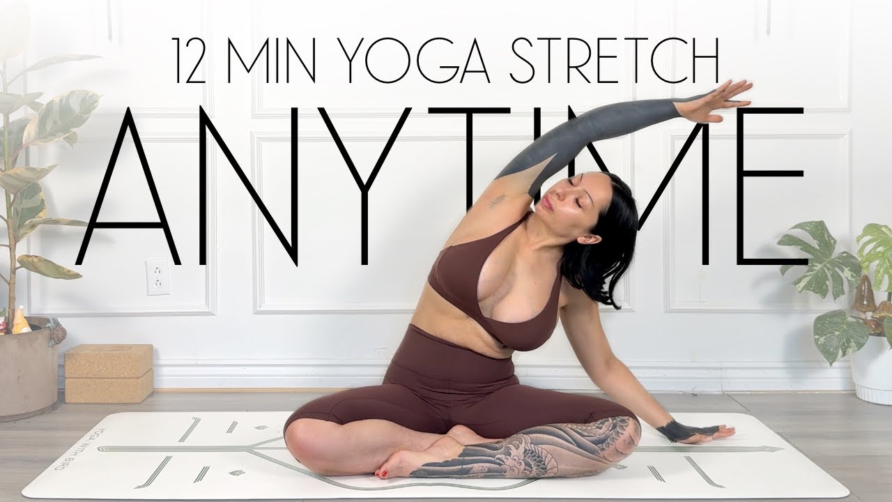 12 Min Yoga Stretch You Can Do In Bed!