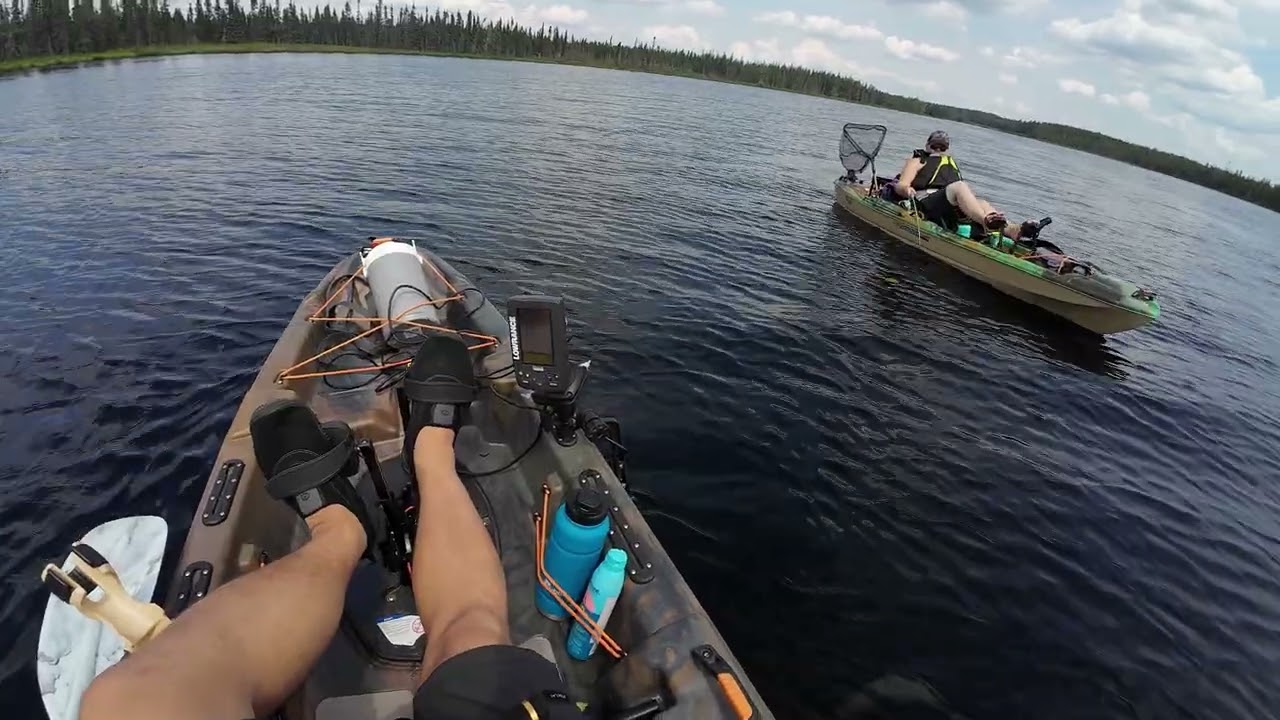 Peche en kayak - Lac Marmette - 20 juillet 2024