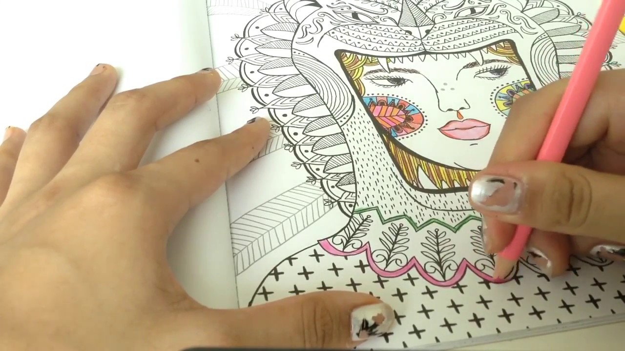 ASMR COLORING BOOK [GUM CHEWING + CANDY ] COLOREANDO [MASTICANDO CHICLE Y CARAMELOS] 2017