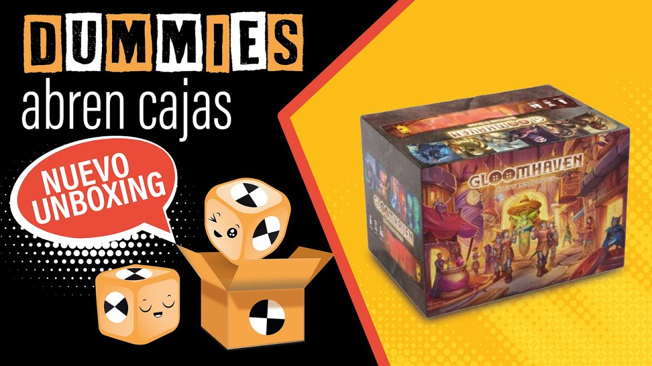 GLOOMHAVEN BUTTON AND BUGS Juego de Mesa 🧙‍♂️ Unboxing 🧙‍♂️  | Modo Solitario