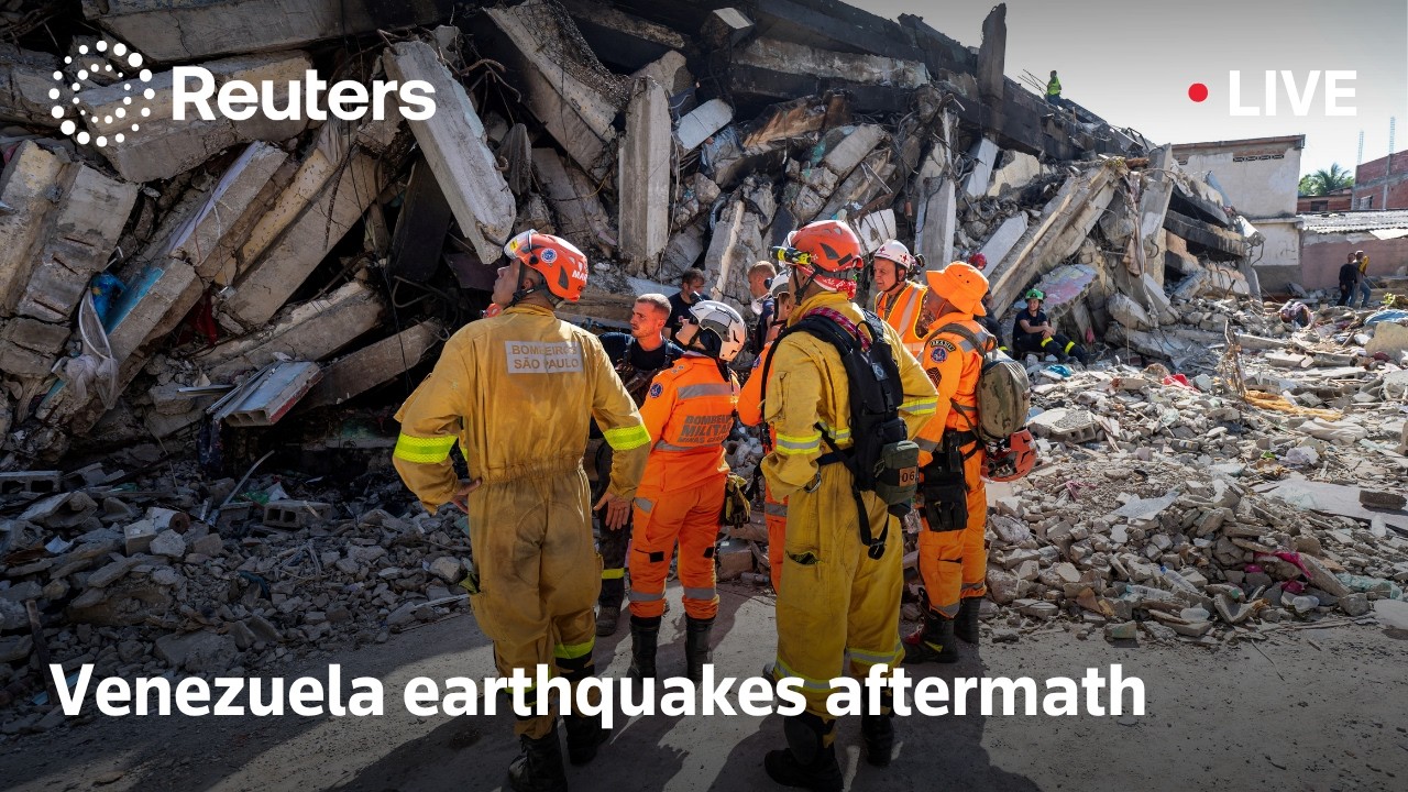 LIVE: Search for victims of Venezuela earthquakes in La Guaira