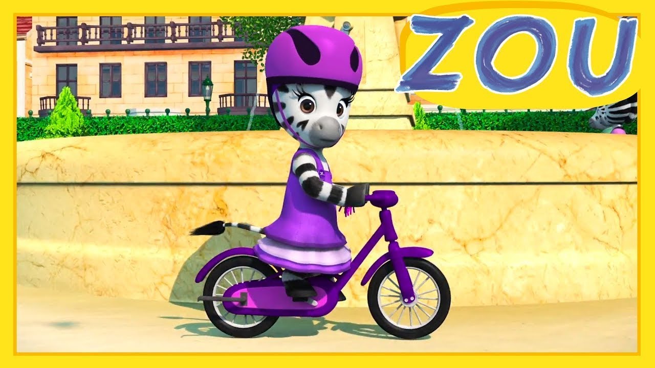 LA BICICLETTA 🚴&zwj;♀️ Cartoni animati 🚴 Zou in italiano