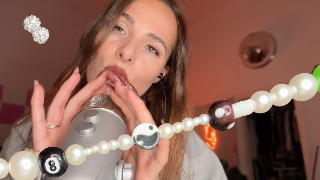 my jewelry collection | ASMR close up whispers for sleep & tingles