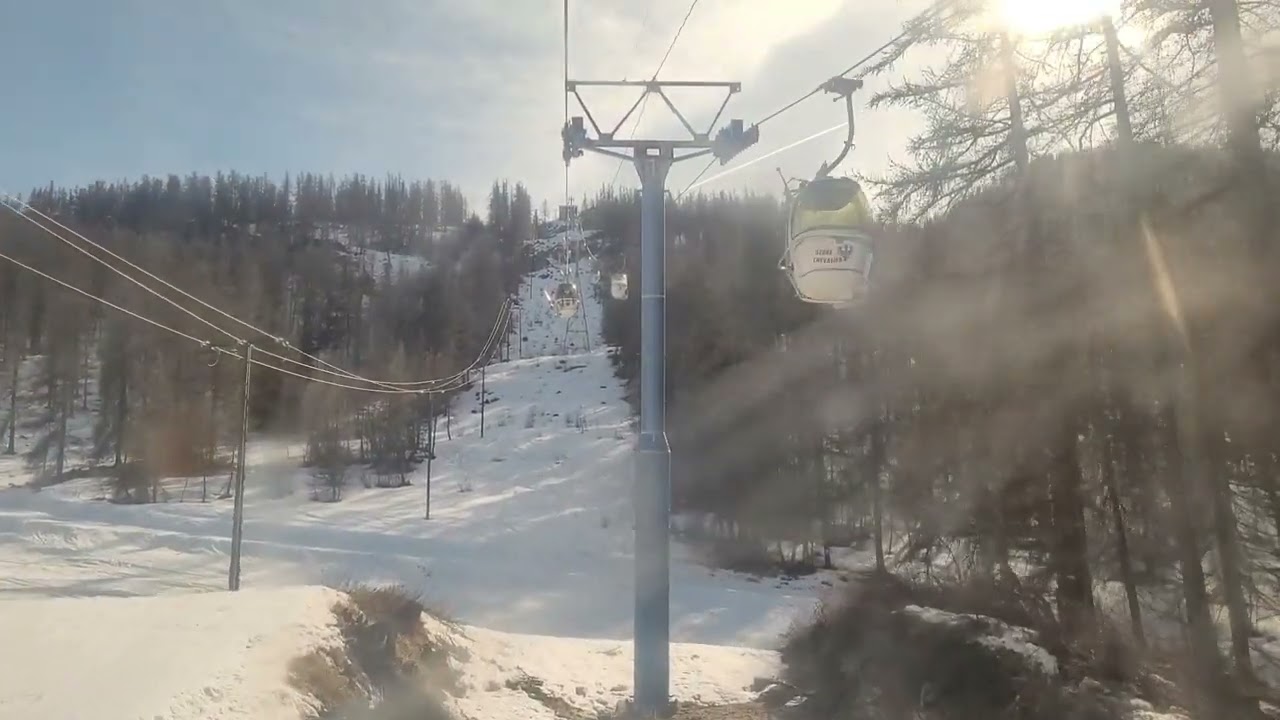 [TCD4] Télécabine de l'Aravet / Villeneuve (Serre Chevalier)