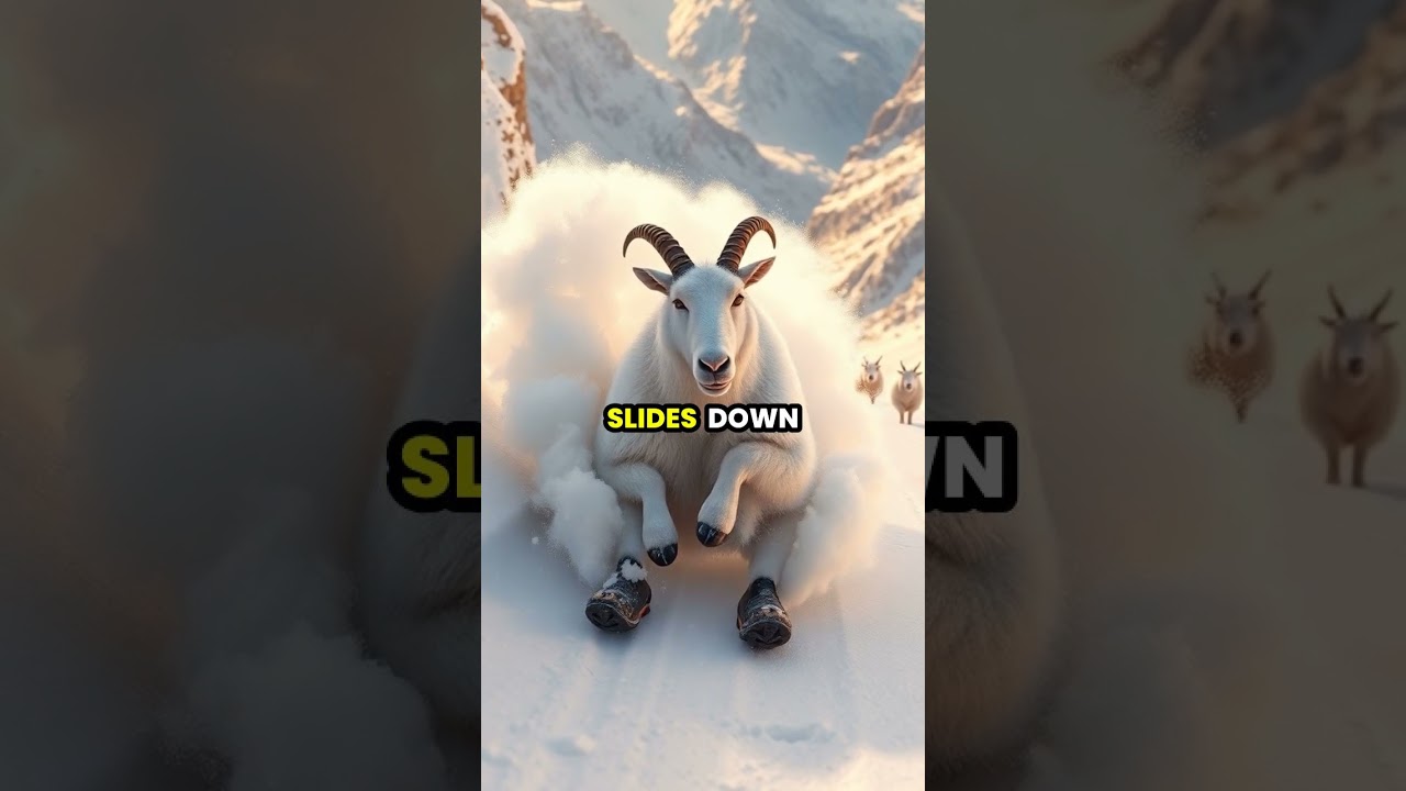The Epic Caprine Extreme Games: Mountain Goats Compete in Nature's Arena! 🏔️🐐