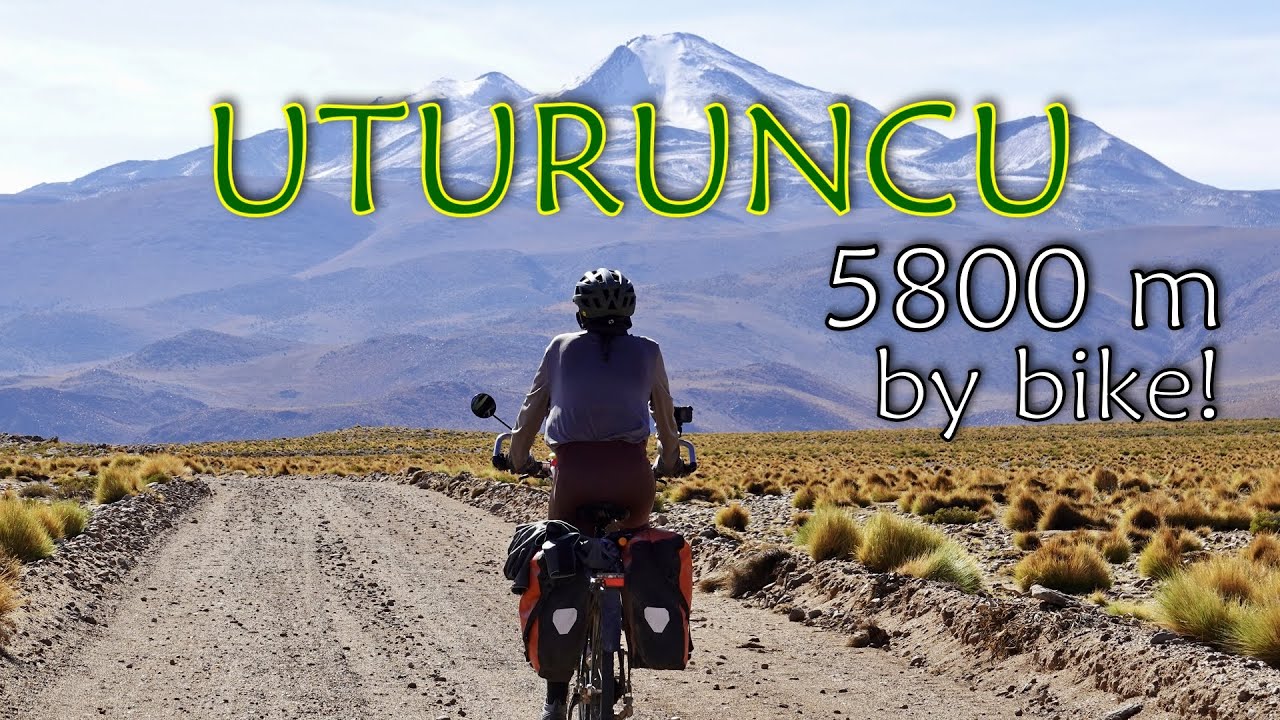 Cycling the Uturuncu Volcano - 5,800 m.a.s.l. by Bicycle! // A Short Film [4K]