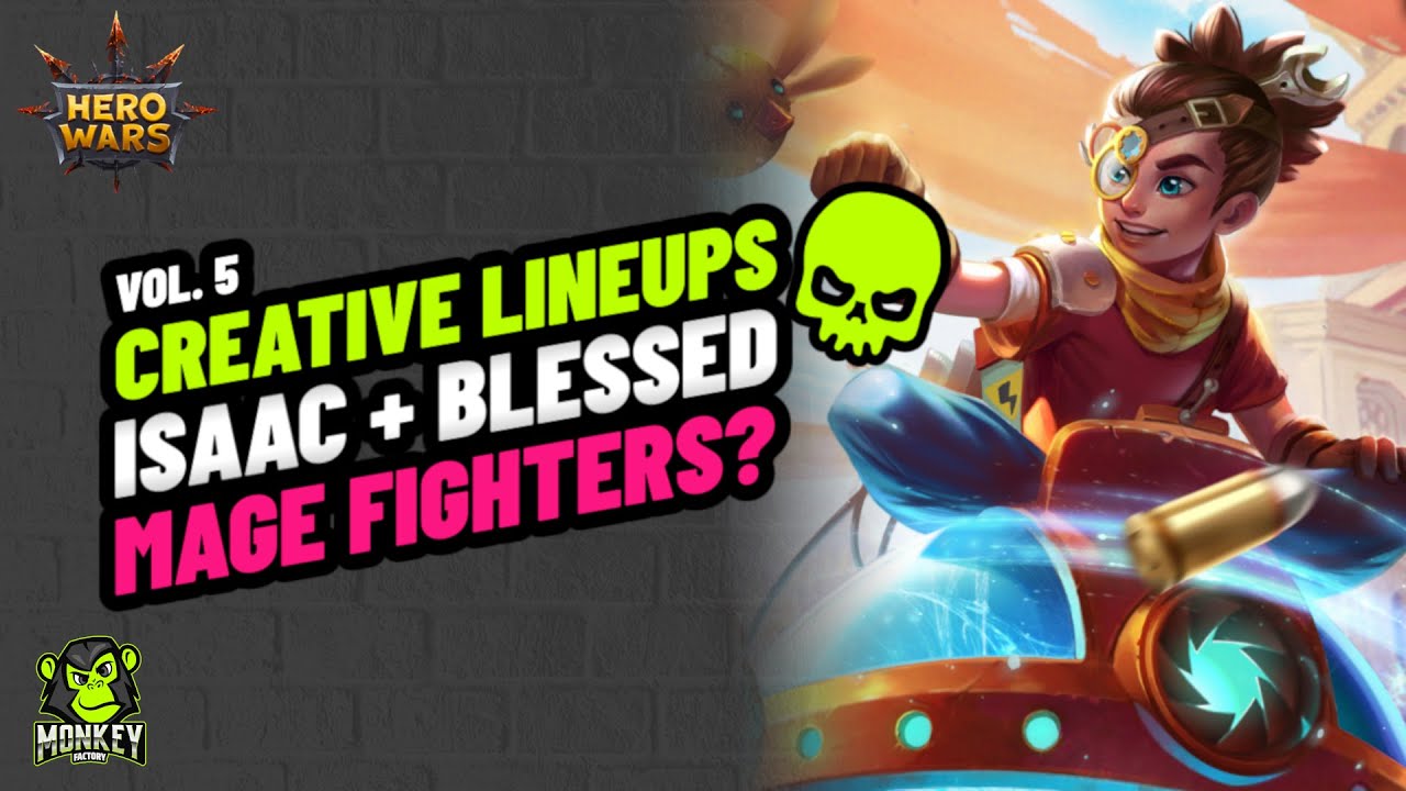 Hero Wars - Isaac Blessed Team Fight Compilation | Creative Lineups Vol. 5 | Strategy Guide