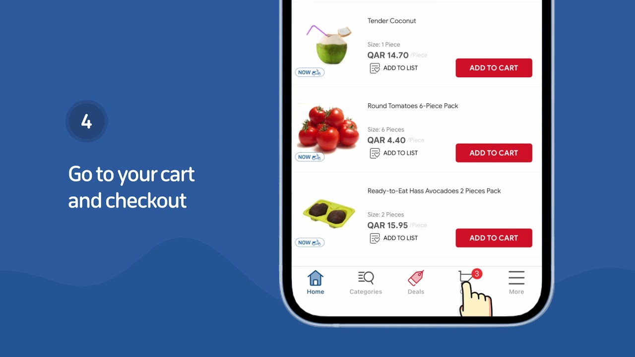 Carrefour NOW express delivery!