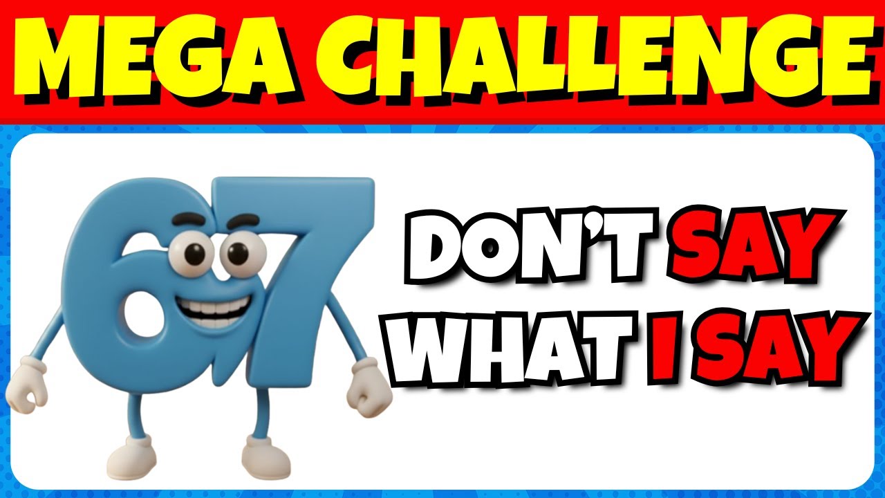 Avoid Saying The Same Thing As Me 🤔❌ 67 Questions 🔥 Only 1% Reach the End!