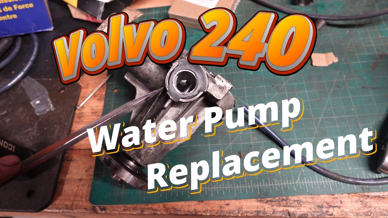 Replacing the Water Pump on a Volvo 240