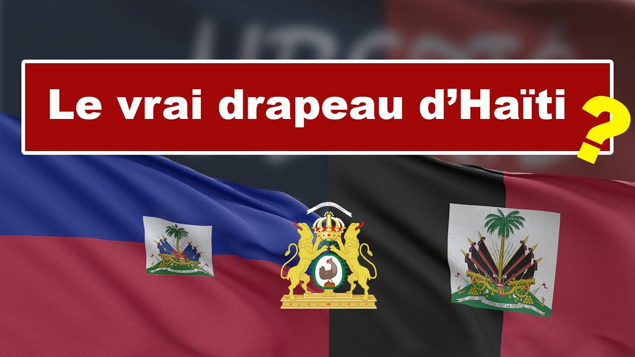 Histoire du drapeau d'Haïti de 1625 à nos jours