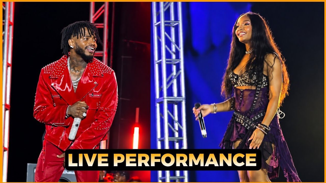 VIDEO:DIAMOND kaonyesha ubabe kwa AYRA STARR jukwaani ZAMBIA,kafanya show kali mbele yake,tazama hap