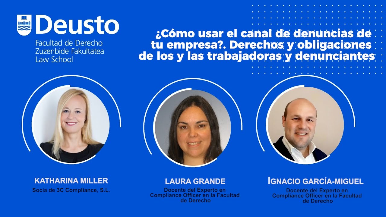 Webinar Compliance. ¿Cómo usar el canal de denuncias de tu empresa?