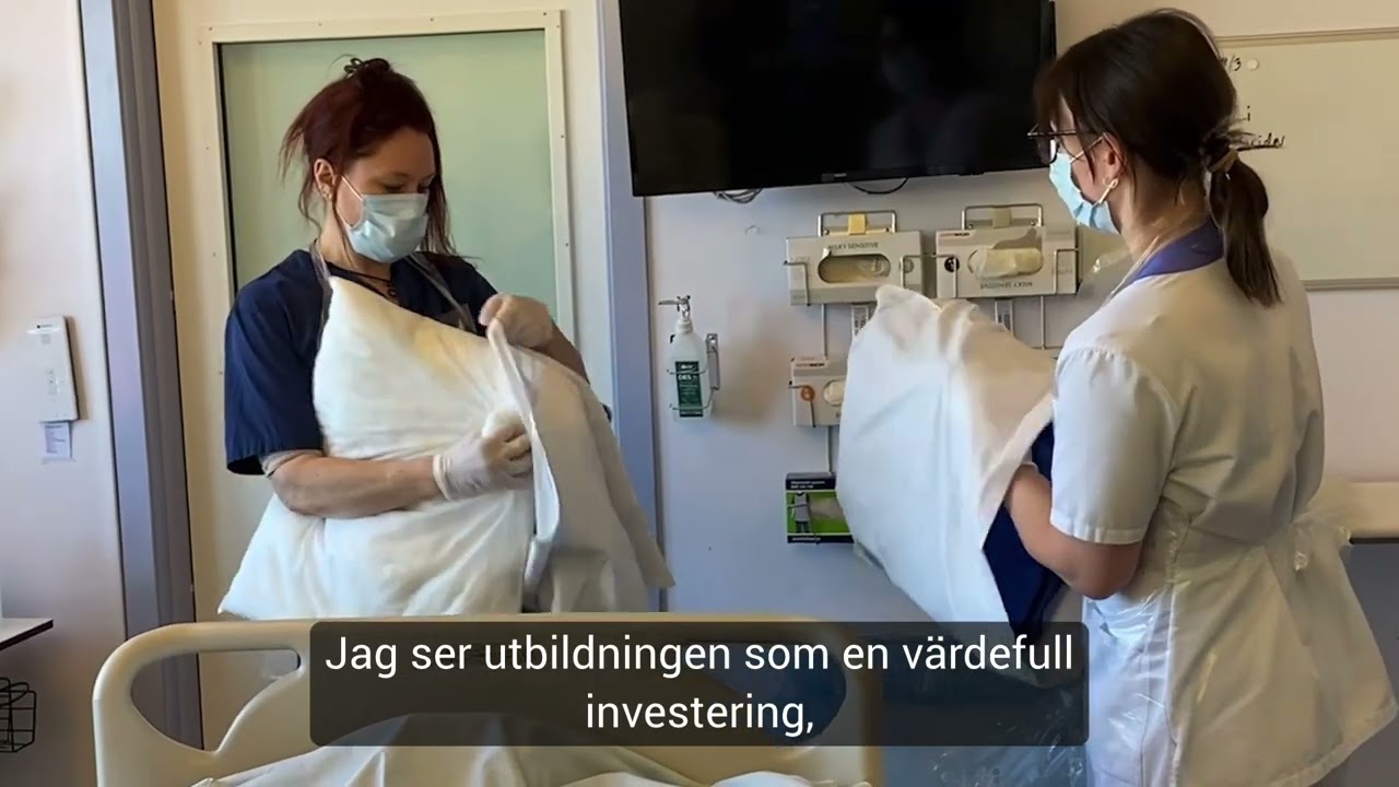 Arbetet på intensivvårdsavdelningen