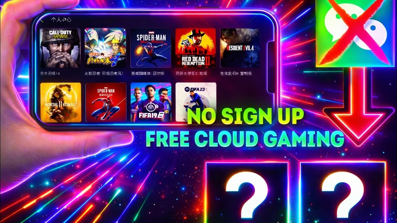 Los 2 mejores Cloud Gaming sin cuenta wetcha 🤯🔥