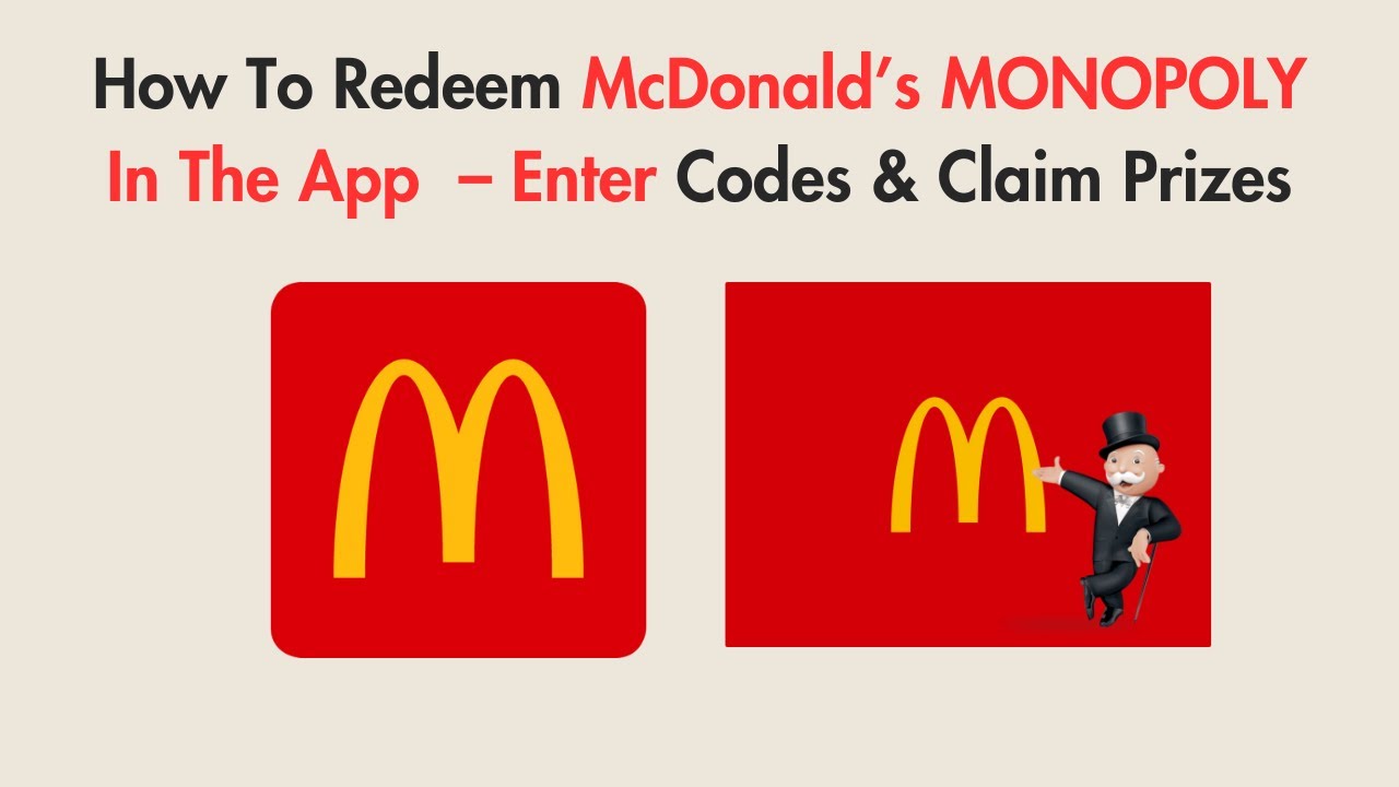 How To Redeem McDonald&rsquo;s MONOPOLY In The App (2026) &ndash; Enter Codes & Claim Prizes