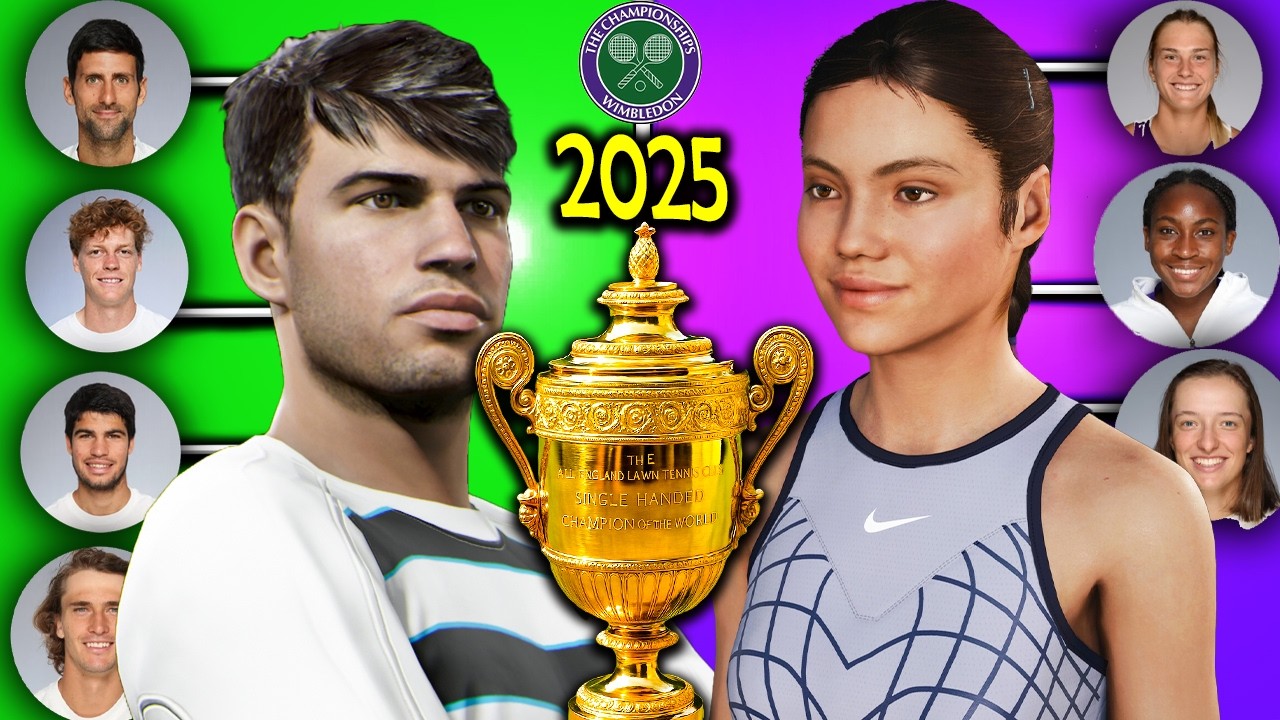 I Simulated The ENTIRE WIMBLEDON DRAW!