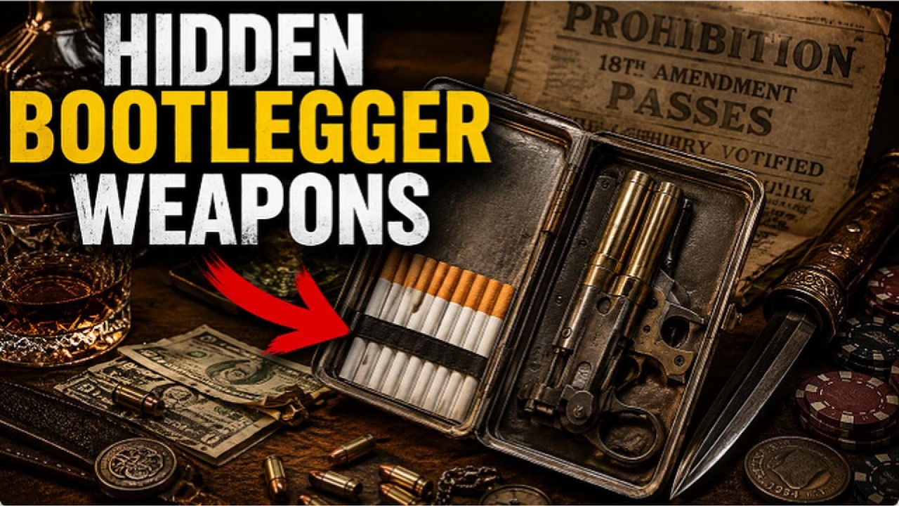 28 Hidden Weapons Prohibition Bootleggers Carried That Are Now Lost to History