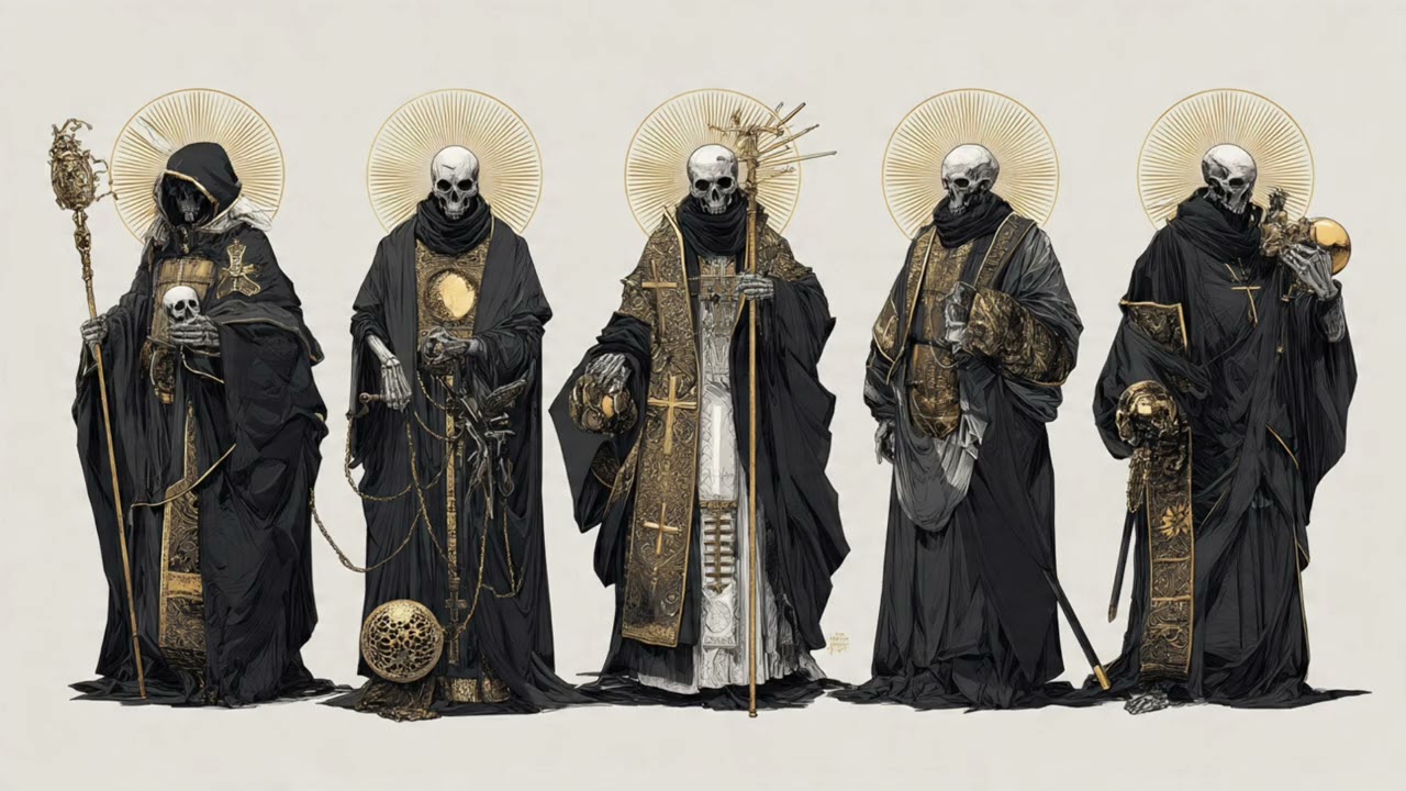 Sanctum of the Unlit Stars | Dark Academia Study Music ✦  Dark Fantasy Reading Music
