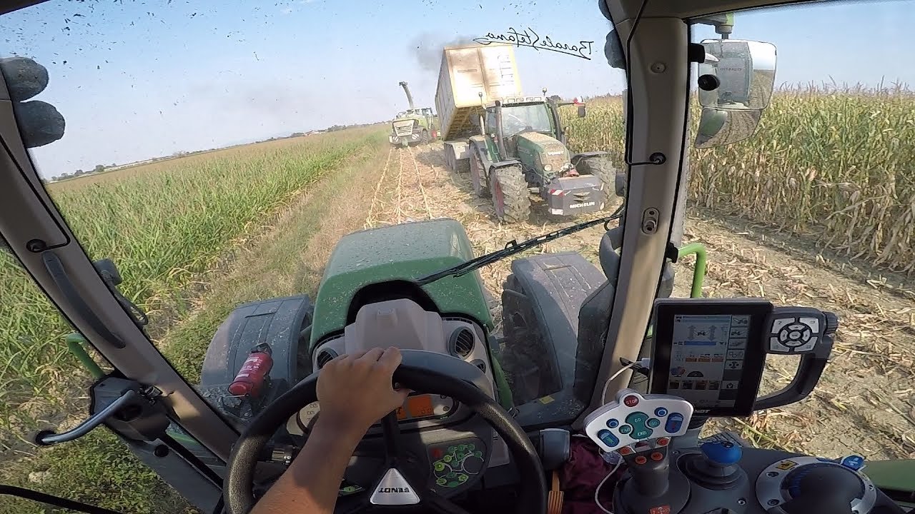 Fendt 716 Vario S4 + Crosetto 4 assi & Claas Jaguar 980 Type498 | Corn Silage | View From The Driver